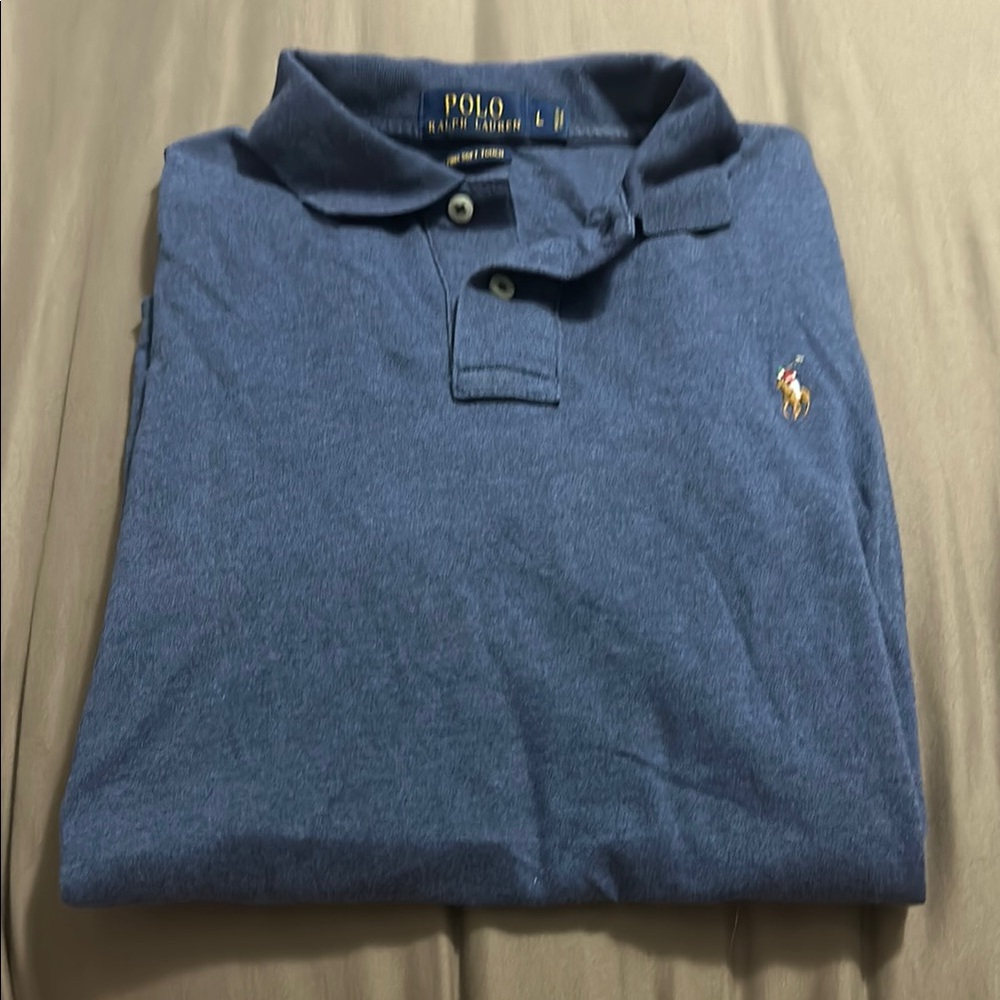 Polo by Ralph Lauren Men's Blue Shirt